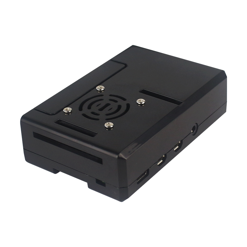 ラズベリーパイ用ABSケース ブラックプラスチックシェル 取 - Pi Cooler のレビューと価格