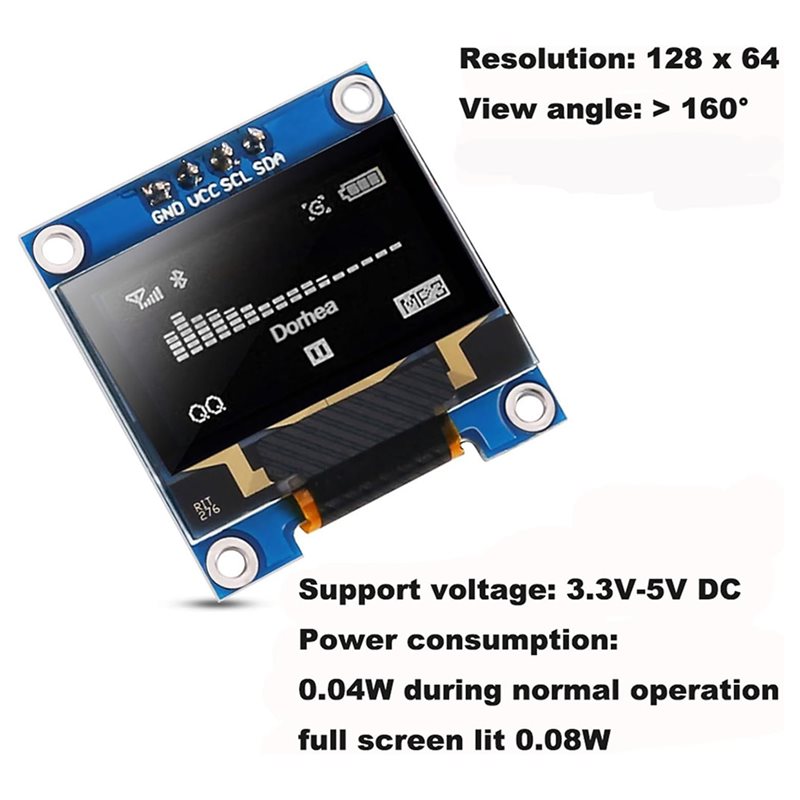 A37T-4Pcs 0.96 インチ OLED ディスプレイ - Pi Display のレビューと価格
