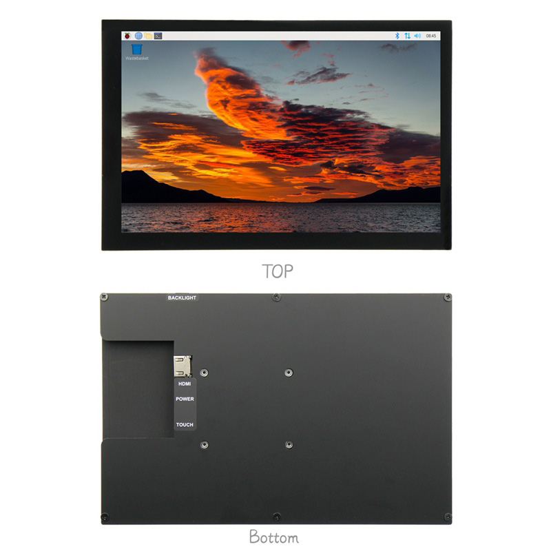 10.1 インチ IPS タッチスクリーン IPS LCD  - Pi Display のレビューと価格