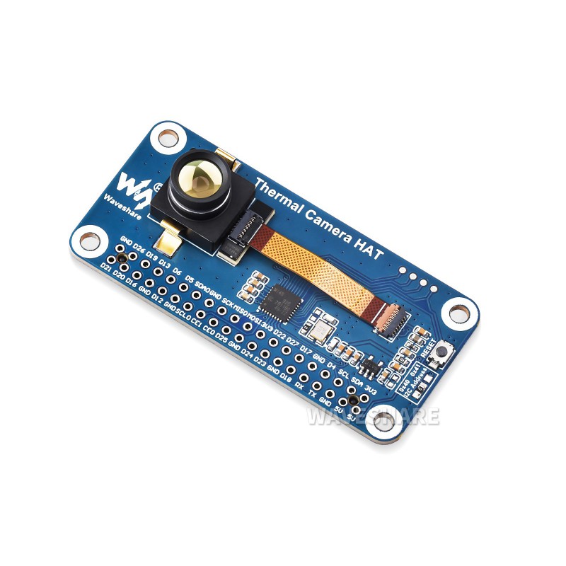 Waveshare 長波 IR サーマル イメージング カメ - Pi Camera Module のレビューと価格