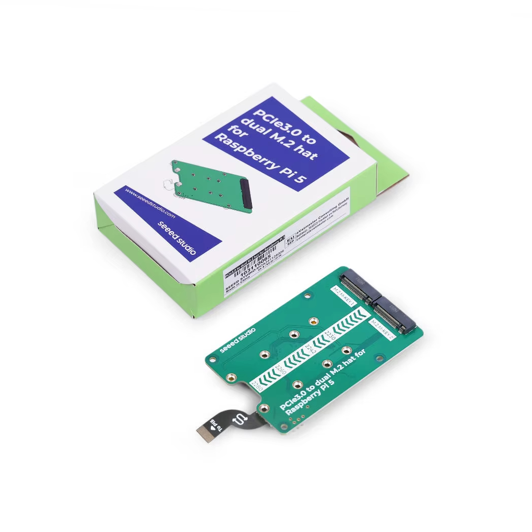 103110065 PCIe3.0 スイッチ、デュアルM.2 - Raspberry Pi 5 のレビューと価格