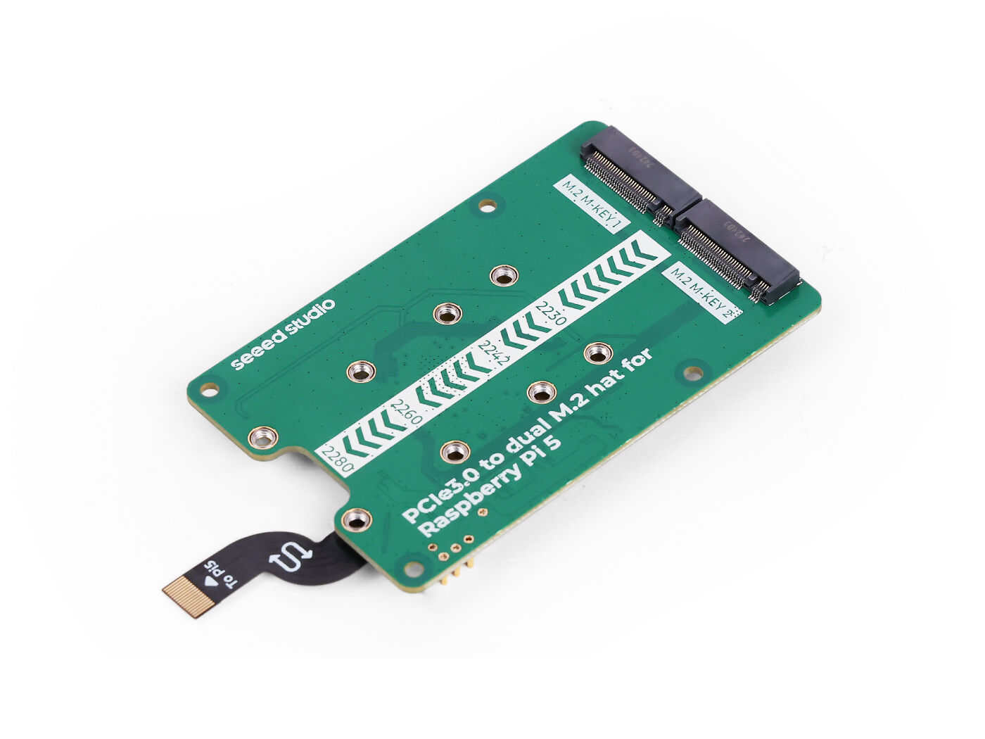 103110065 PCIe3.0 スイッチ、デュアルM.2 - Raspberry Pi 5 のレビューと価格