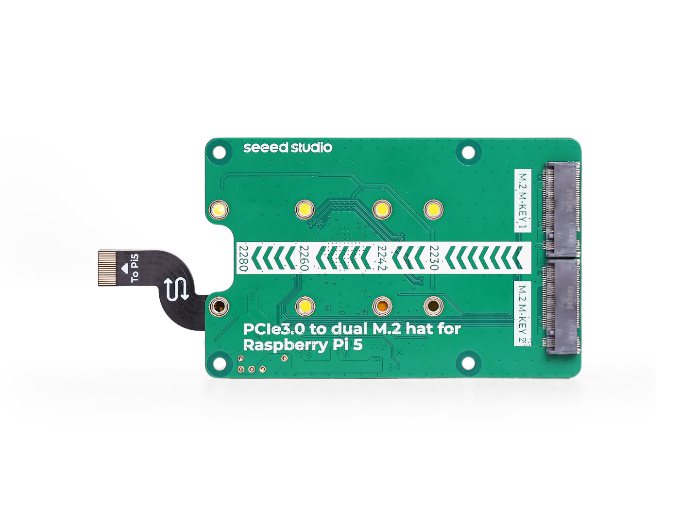 103110065 PCIe3.0 スイッチ、デュアルM.2 - Raspberry Pi 5 のレビューと価格