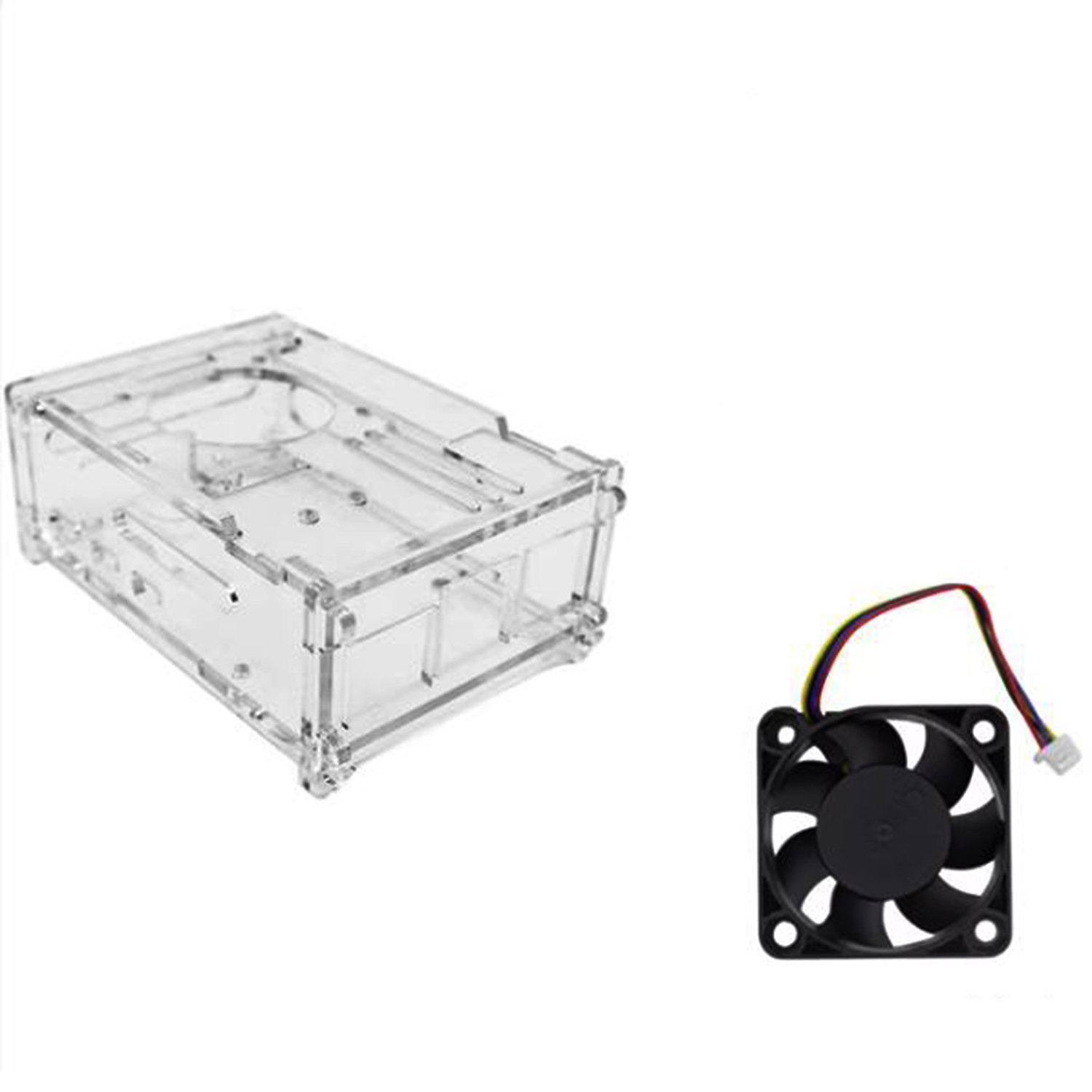 Raspberry Pi 5 アクリルケース 4010 大型 - Pi Cooler のレビューと価格