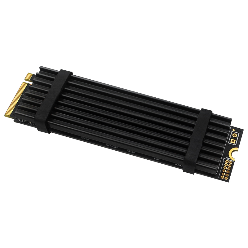 M.2 SSD ヒートシンクアルミラジエーターソリッドステー - Pi Cooler のレビューと価格