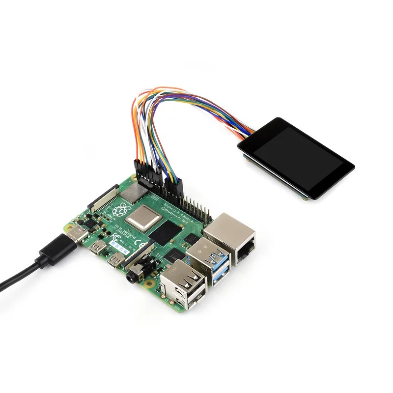 2.0インチ静電容量式ディスプレイモジュール、ST7789T - Pi Display のレビューと価格