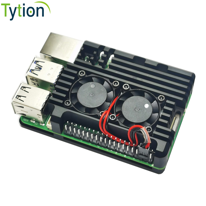 Raspberry Pi 5ケース デュアルファンヒートシン - Pi 5 Case のレビューと価格